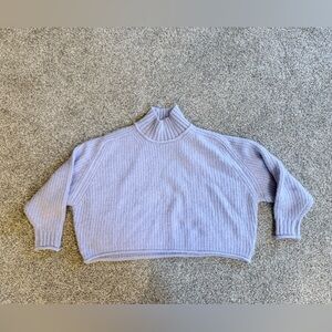 Pilcro Dawn Mock-Neck Sweater